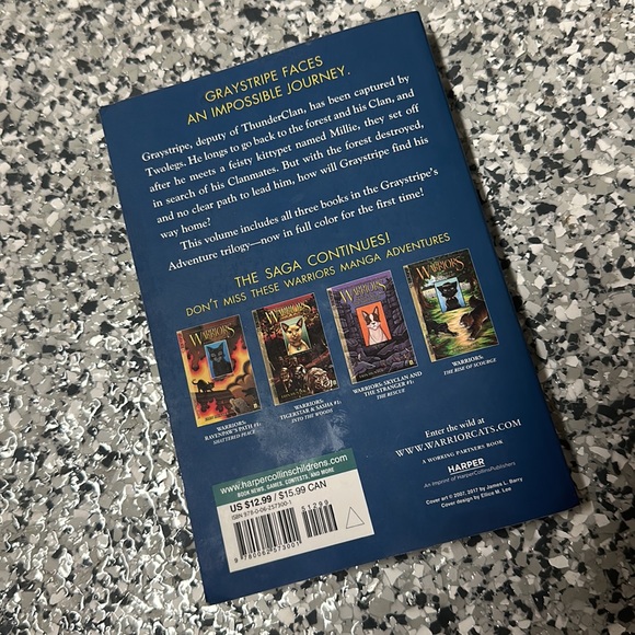 3/$10 Warriors Graystripe’s Adventure - Picture 2 of 4